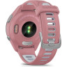 Часы GARMIN FORERUNNER 265S BLACK BEZEL WITH LIGHT PINK CASE AND LIGHT PINK/WHITESTONE SILICONE BAND 010-02810-15